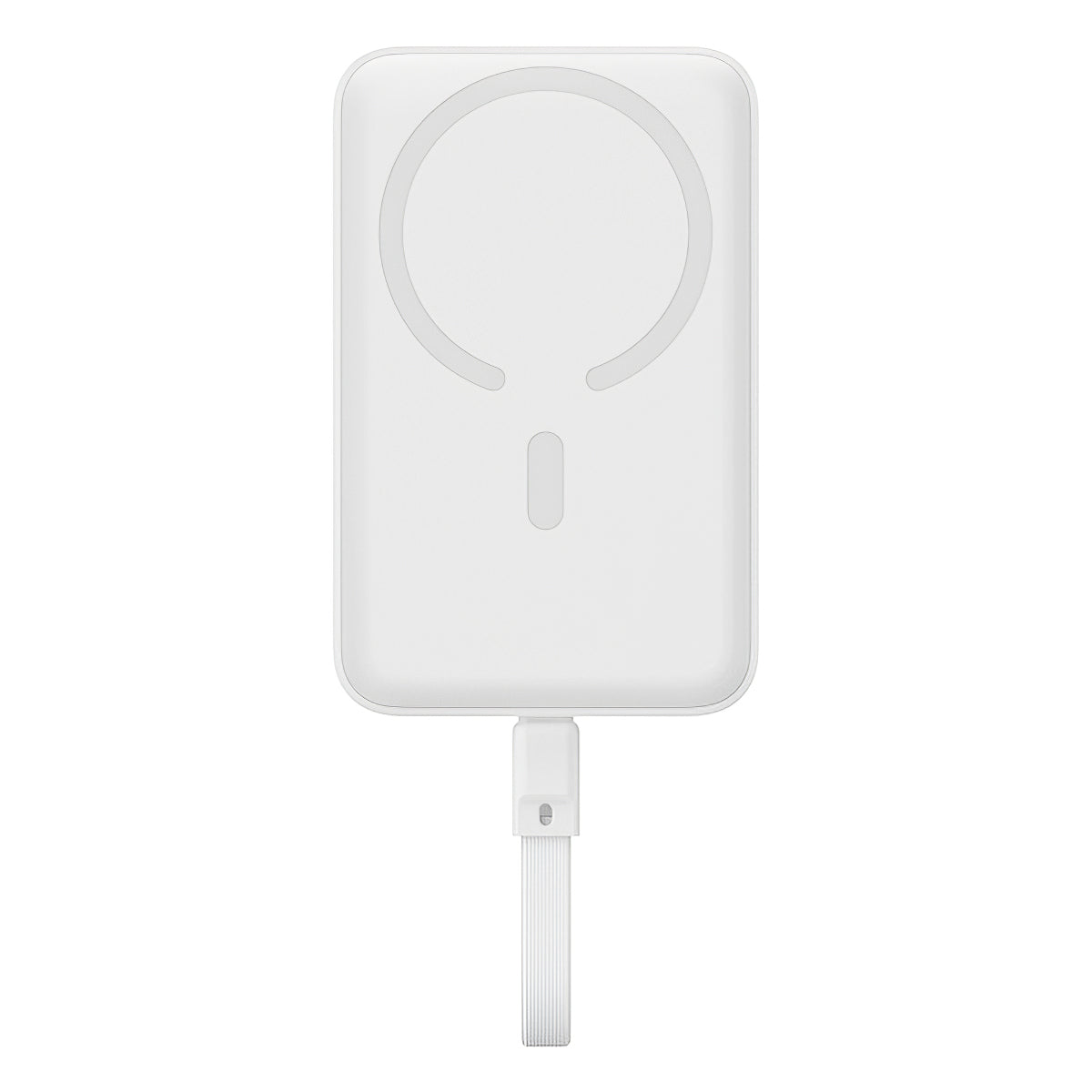 Batteria Esterna Wireless Baseus Magnetic Mini, 10000mAh, 30W, PD + FQI, 1 x QI - 2 x USB-C, Bianca P1002210B223-00