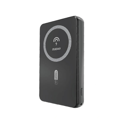 Batteria Esterna Wireless Dudao K14S, 5000mAh, 20W, QC + PD + FQI, 1 x QI - 1 x USB-A - 1 x USB-C, Nera