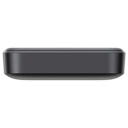 Joyroom JR-W020 Wireless External Battery, 10000mAh, 20W, QC + PD + FQI, 1 x QI - 1 x USB-A - 1 x USB-C, Black