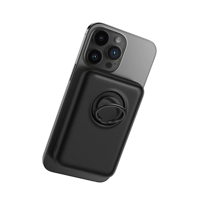 Batteria Esterna Wireless Joyroom JR-W050, 10000mAh, 20W, QC + PD + FQI, 1 x QI - 1 x USB-A - 1 x USB-C, Nera