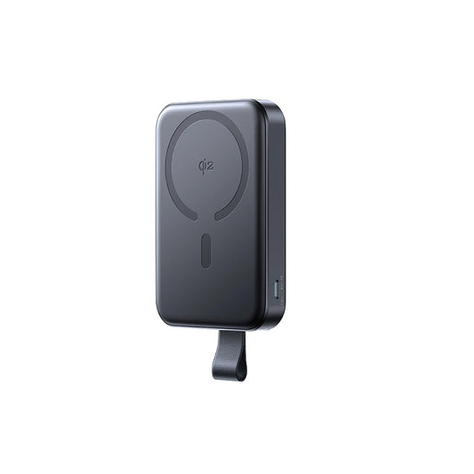 Batteria Esterna Wireless Joyroom JR-PBM11, 10000mAh, 22.5W, QC + PD + FQI, 1 x QI - 1 x USB-A - 1 x USB-C, Nera