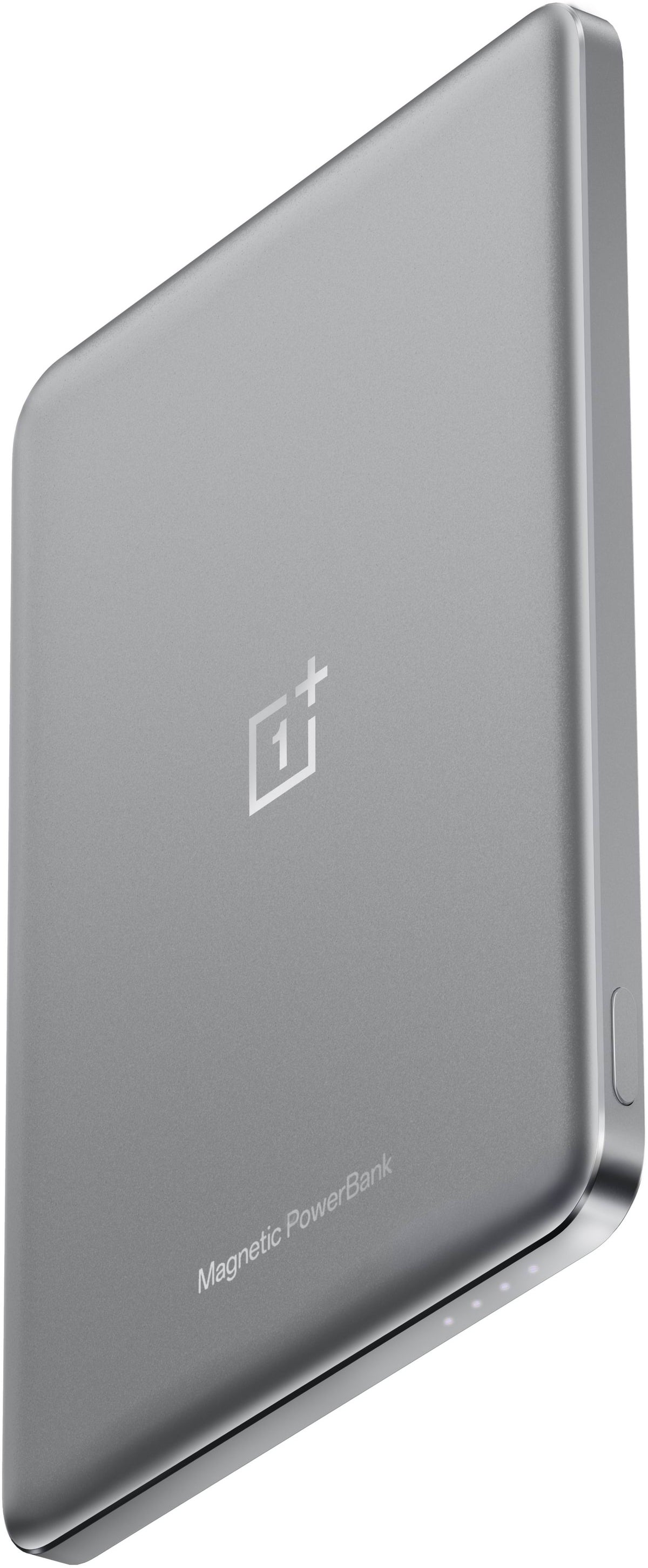 Batteria Esterna Wireless OnePlus Slim Magnetic, 5000mAh, 10W, FQI, 1 x USB-C, Grigio 5411100015