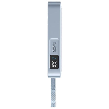 Batteria Esterna Wireless UGREEN MagFlow PB773 (65958B), 10000mAh, 25W, PD + FQI, 1 x QI - 2 x USB-C, Blu