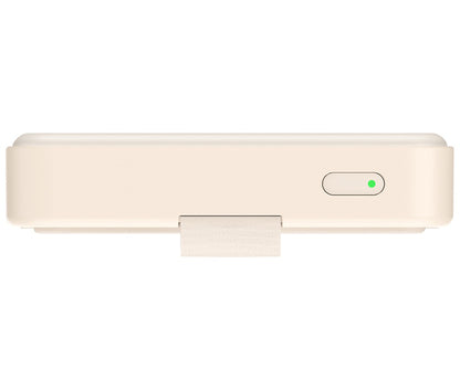 Batteria Esterna Wireless Xiaomi Mi Magnetic, 6000mAh, 15W, PD + FQI, 1 x QI - 1 x USB-C, Beige BHR9074GL