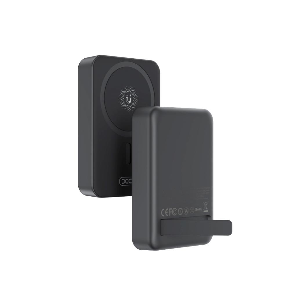 Batteria Esterna Wireless XO Design PR231, 10000mAh, 20W, PD + FQI, 1 x QI - 1 x USB-C, Nera