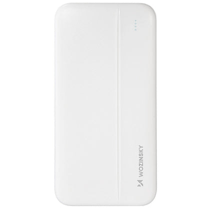 Batteria Esterna WZK WPBWE1, 10000mAh, 10W, 2 x USB-A, Bianca