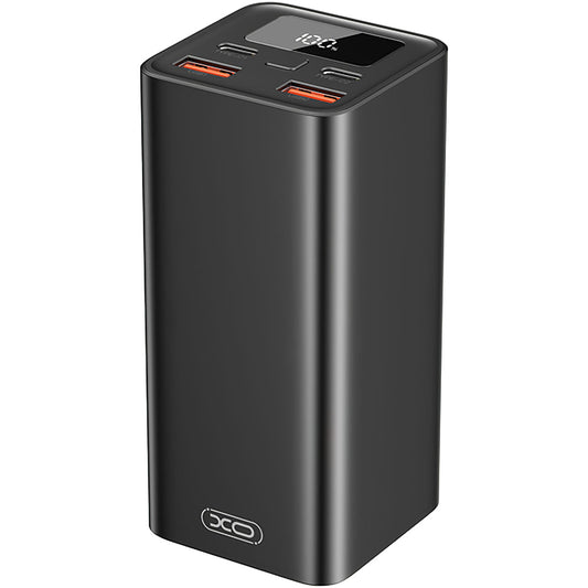 Batteria Esterna XO Design PB97, 20000mAh, 65W, QC + PD, 2 x USB-A - 2 x USB-C, Nera
