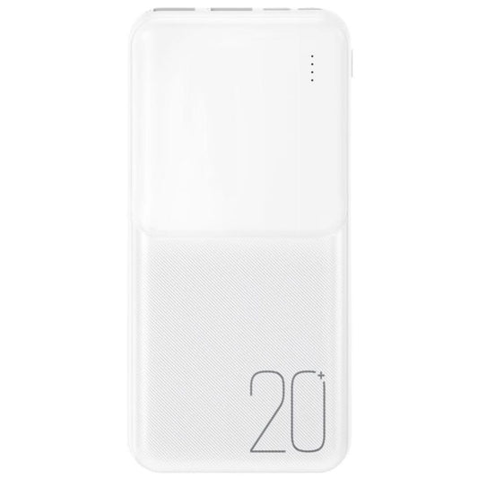 Batteria Esterna XO Design PR252, 20000mAh, 10W, 2 x USB-A, Bianca