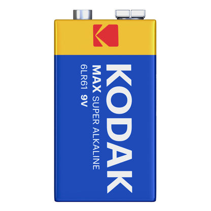 Kodak Max Alkaline Battery, 6LR61 (9V)