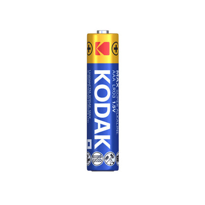 Batteria Kodak Max Alkaline, AAA / LR3, Set 4 pezzi EKSTD30952812P4