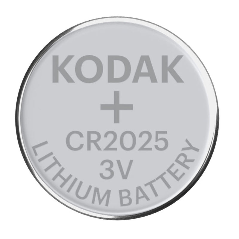 Kodak Max Lithium Battery, CR2025, Set of 2 pieces