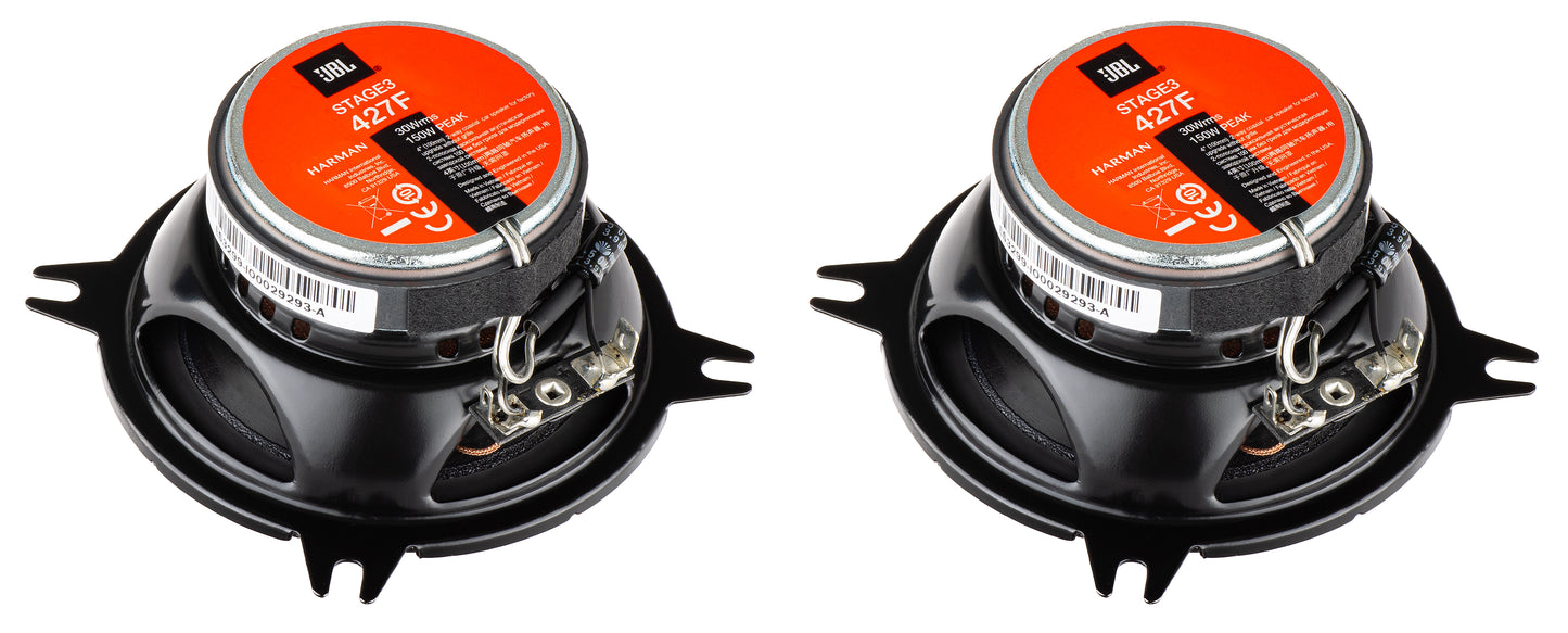 JBL Stage3 427 Car Speaker, 30W RMS, 102.4mm, Set of 2 pieces JBLSTAGE3427F