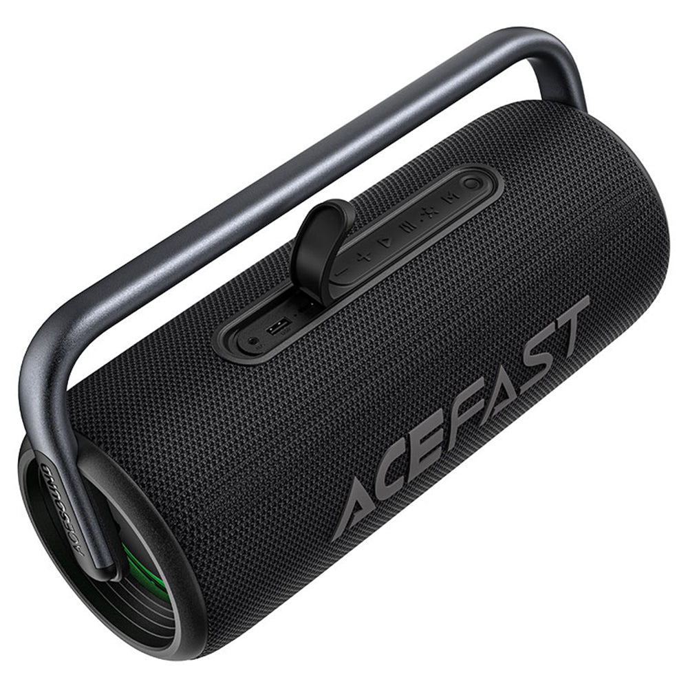 Acefast K2 Pro Portable Bluetooth Speaker, 2 x 50W - 2 x 10W, RGB, Waterproof, Black