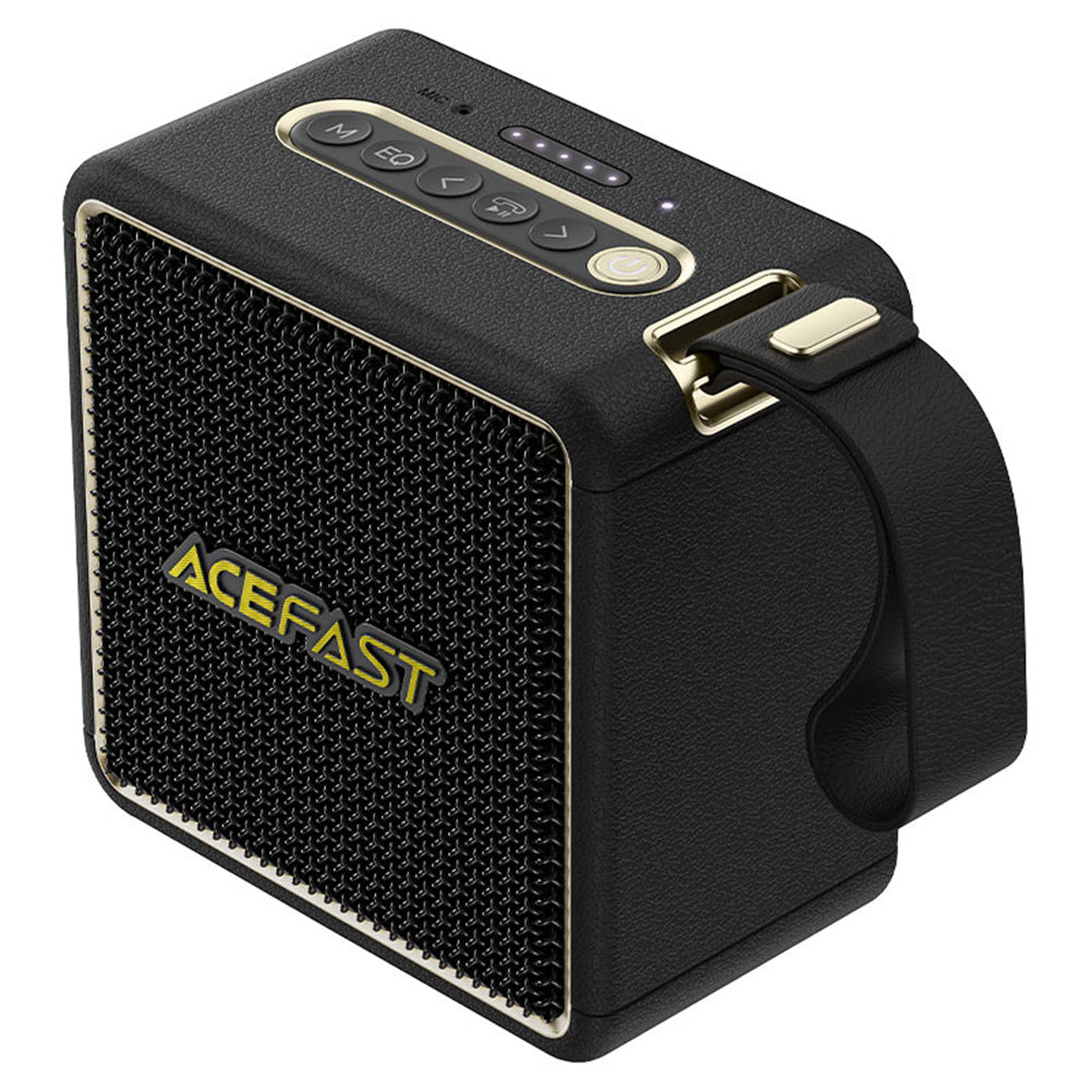 Cassa Portatile Bluetooth Acefast K3 Nano, 1 x 30W - 1 x 16W, RGB, Impermeabile, Nera