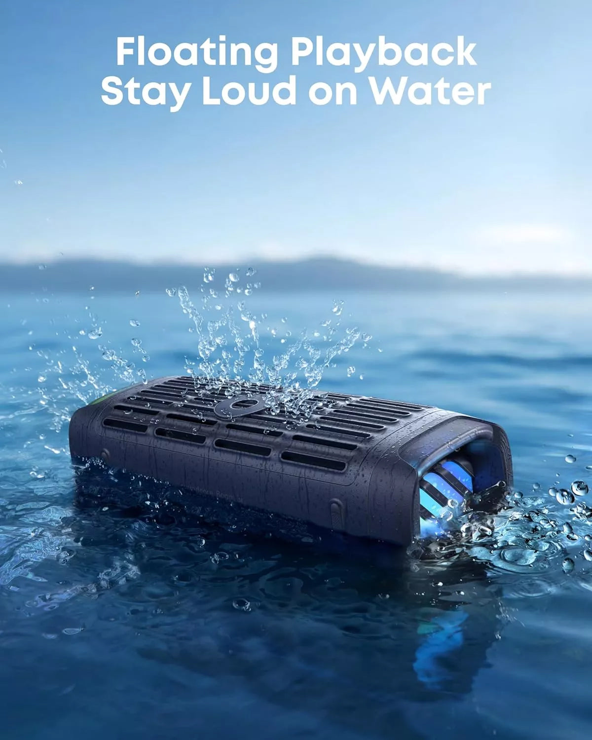 Cassa Portatile Bluetooth Anker SoundCore Boom 3i, 50W, RGB, Impermeabile, Blu D5100030