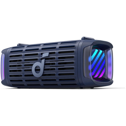 Cassa Portatile Bluetooth Anker SoundCore Boom 3i, 50W, RGB, Impermeabile, Blu D5100030