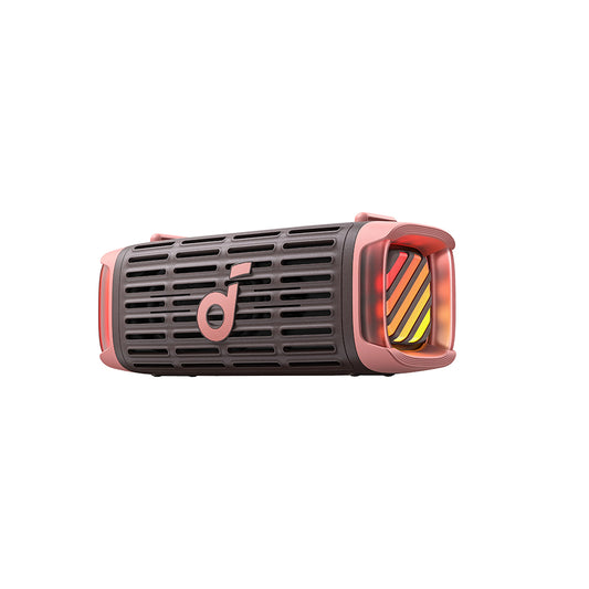 Cassa Portatile Bluetooth Anker SoundCore Boom 3i, 50W, RGB, Impermeabile, Marrone Rosa D5100080