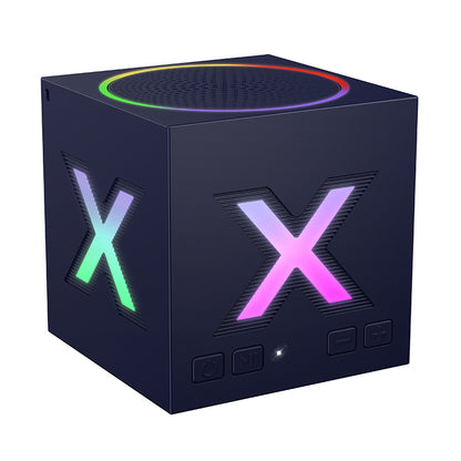Altoparlante Portatile Bluetooth Borofone BR101 Rubik, 5W, TWS, RGB, Blu