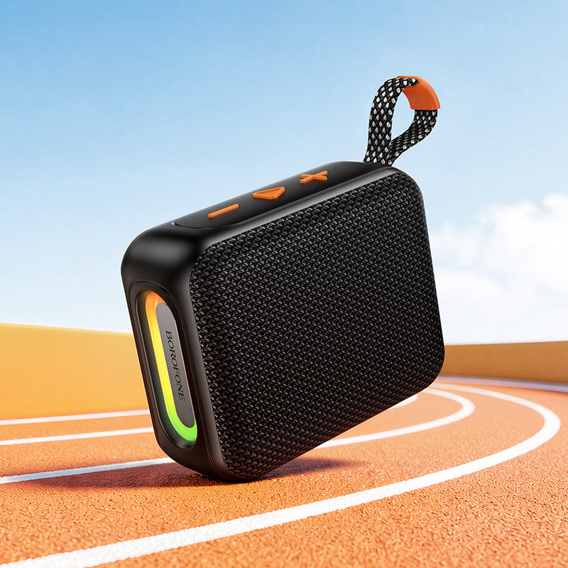 Altoparlante portatile Bluetooth Borofone BR106 Felicitous, 8 W, TWS, RGB, nero