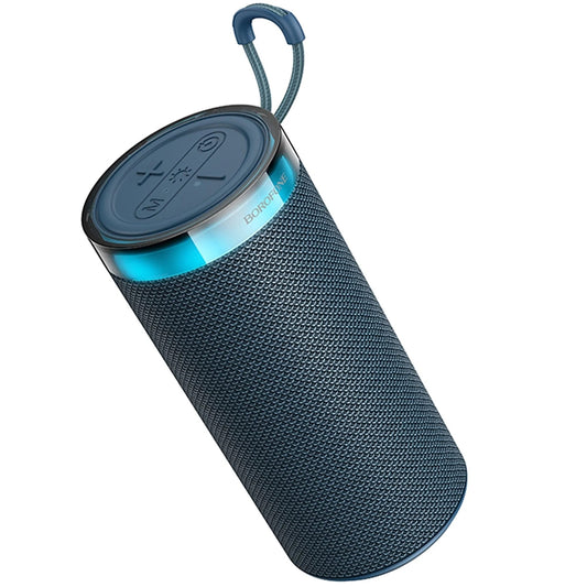 Altoparlante Portatile Bluetooth Borofone BR105 Loud, 10W, TWS, RGB, Blu Marino