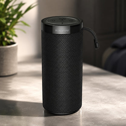 Altoparlante Portatile Bluetooth Borofone BR105 Loud, 10W, TWS, RGB, Blu Marino