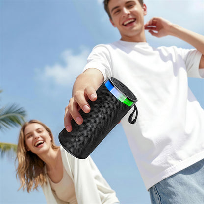 Cassa Portatile Bluetooth Borofone BR105 Loud, 10W, TWS, RGB, Grigio