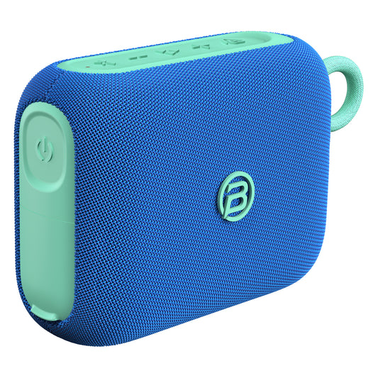 Bugani Rove Go 5 Portable Bluetooth Speaker, 12W, TWS, Waterproof, Blue