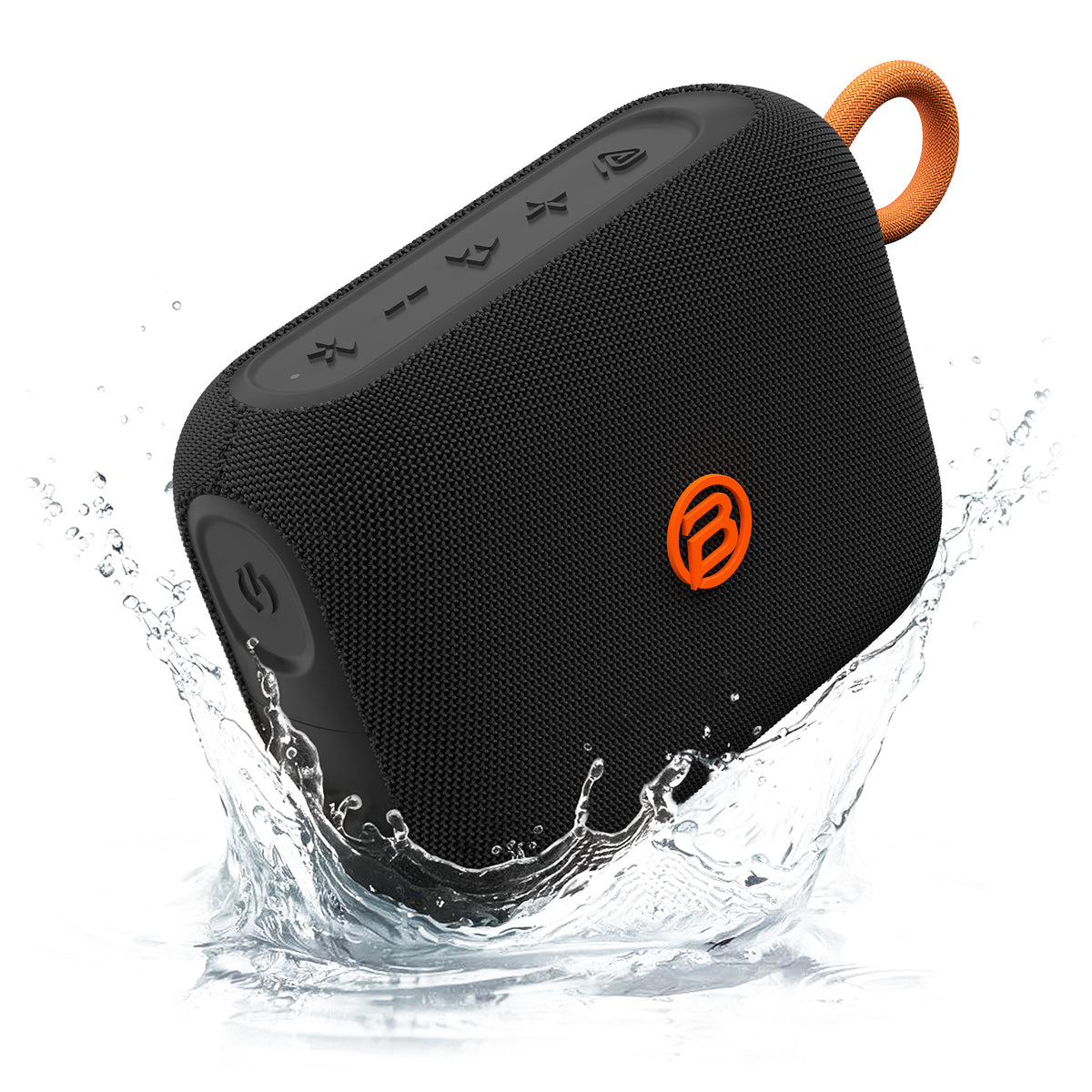 Cassa Portatile Bluetooth Bugani Rove Go 5, 12W, TWS, Impermeabile, Nera