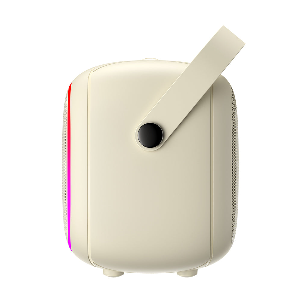 Cassa Portatile Bluetooth HAVIT SK818BT Karaoke, 5W, RGB, Impermeabile, Beige