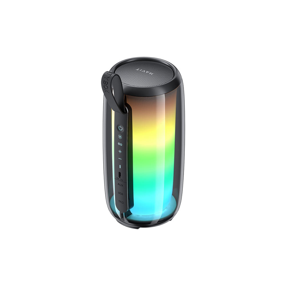 Cassa Portatile Bluetooth HAVIT SK879BT, 8W, RGB, Impermeabile, Nera