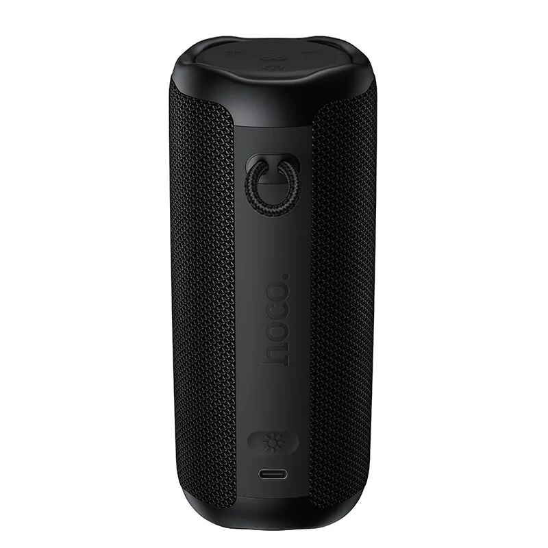 Cassa Portatile Bluetooth HOCO HC50, 8W, TWS, RGB, Impermeabile, Nera