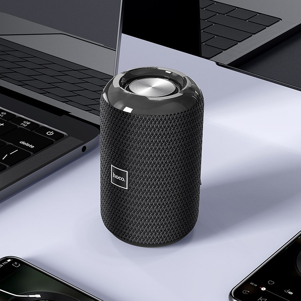 Cassa Portatile Bluetooth HOCO HC1, 5W, TWS, Impermeabile, Nera
