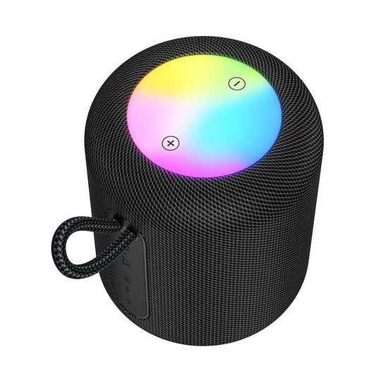 Cassa Portatile Bluetooth HOCO HC30, 5W, TWS, RGB, Nera
