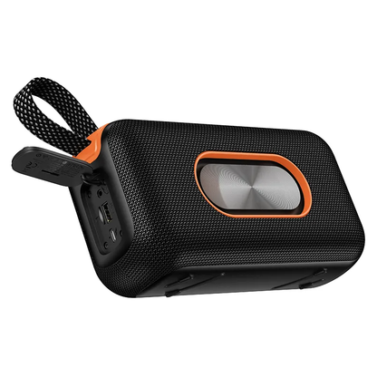 Cassa Portatile Bluetooth HOCO HC32, 2 x 10W, TWS, RGB, Nera