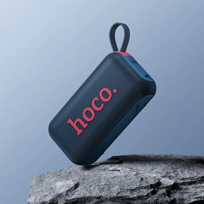 Cassa Portatile Bluetooth HOCO HC32, 2 x 10W, TWS, RGB, Blu Navy