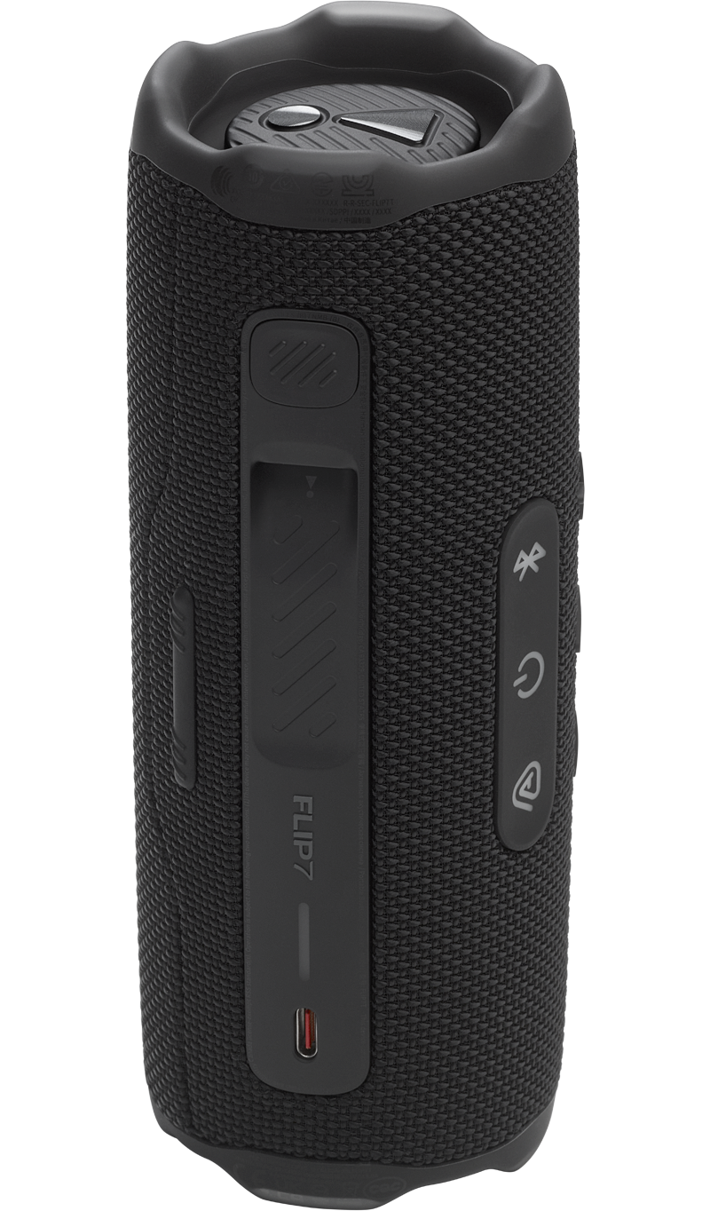 JBL Flip 7 Portable Bluetooth Speaker, 35W, MultiPoint, Waterproof, Black JBLFLIP7BLK