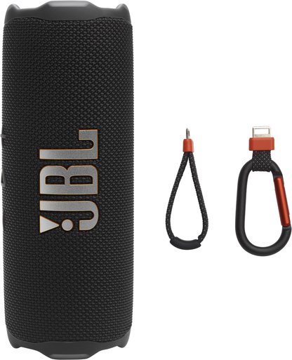 JBL Flip 7 Portable Bluetooth Speaker, 35W, MultiPoint, Waterproof, Black JBLFLIP7BLK