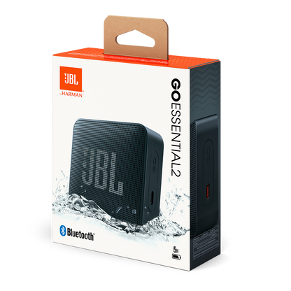 Cassa Portatile Bluetooth JBL Go Essential 2, 3.1W, Pro Sound, Impermeabile, Nera JBLGOES2BLKCN