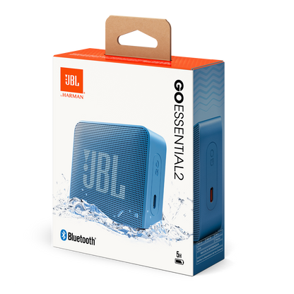Cassa Portatile Bluetooth JBL Go Essential 2, 3.1W, Pro Sound, Impermeabile, Blu JBLGOES2BLUCN