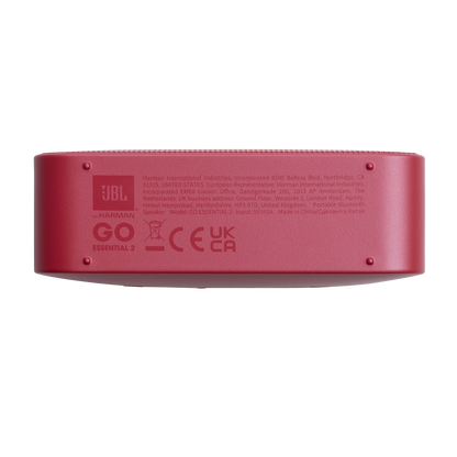 Cassa Portatile Bluetooth JBL Go Essential 2, 3.1W, Pro Sound, Impermeabile, Rossa JBLGOES2REDCN