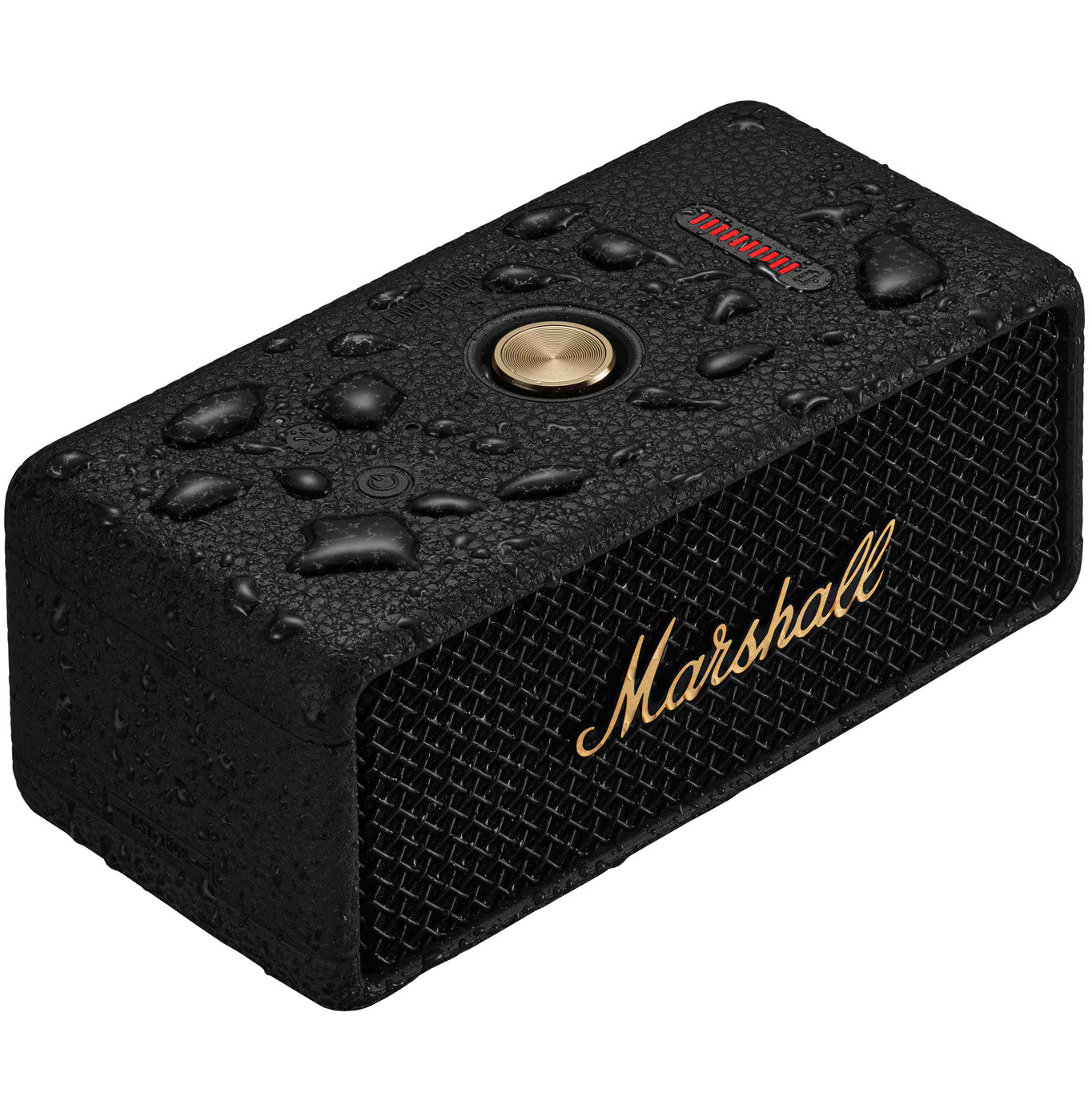 Cassa Portatile Bluetooth Marshall Emberton II, 20W, Impermeabile, Nero Oro