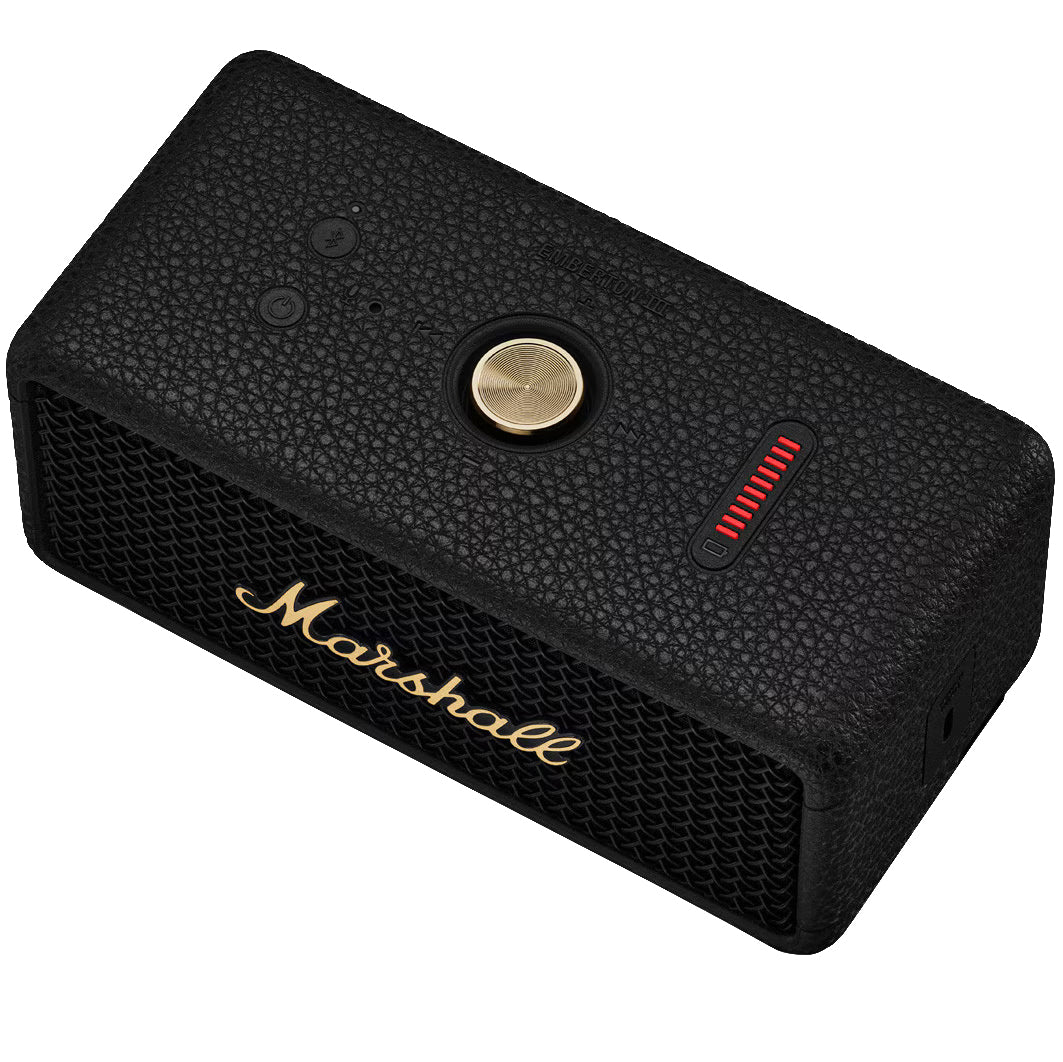 Cassa Portatile Bluetooth Marshall Emberton II, 20W, Impermeabile, Nero Oro