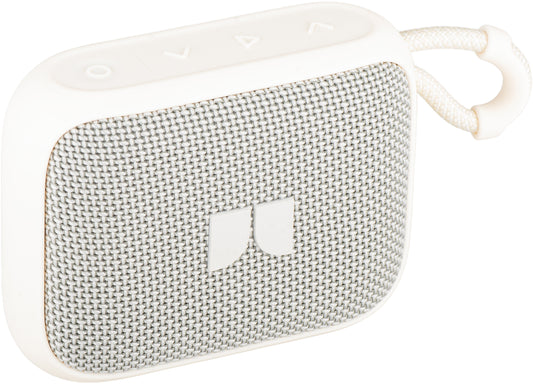 Cassa Portatile Bluetooth Monster S520, 5W, TWS, RGB, Impermeabile, Crema Chiaro