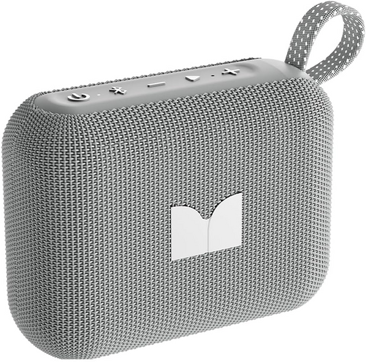 Cassa Portatile Bluetooth Monster Cube 1, 12W, TWS, Impermeabile, Grigio