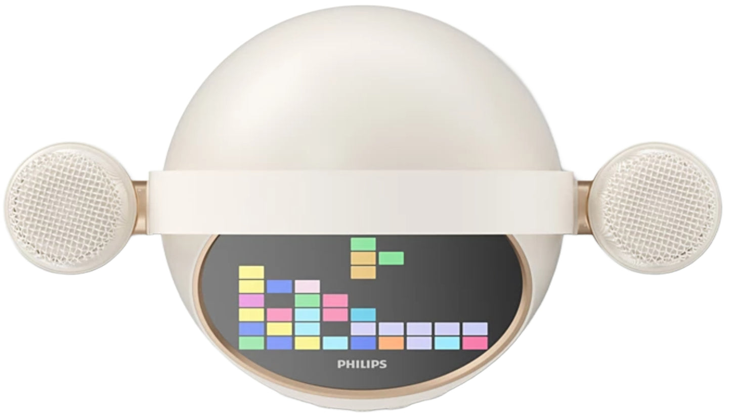 Cassa Portatile Bluetooth Philips, 10W, Karaoke, Beige TAS2509WT/00