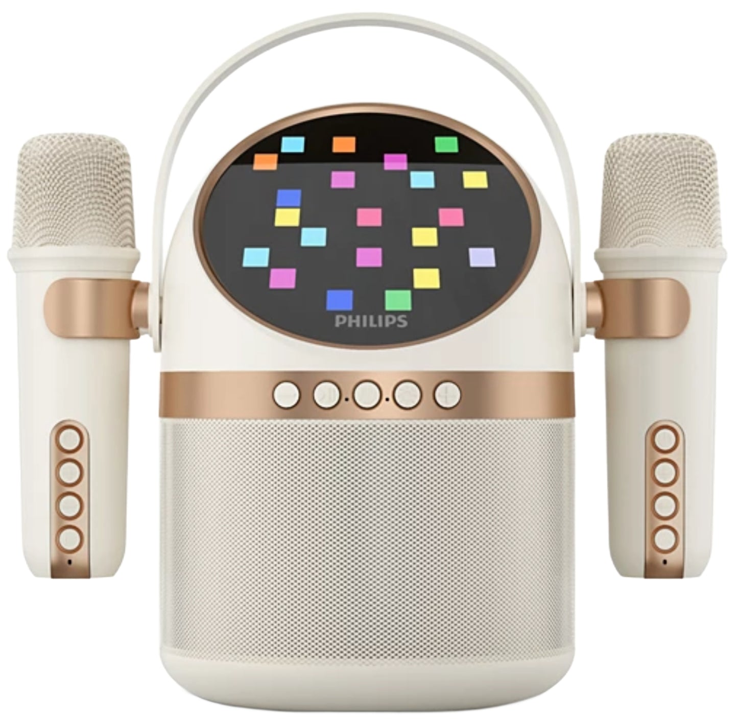 Cassa Portatile Bluetooth Philips, 10W, Karaoke, Beige TAS2509WT/00
