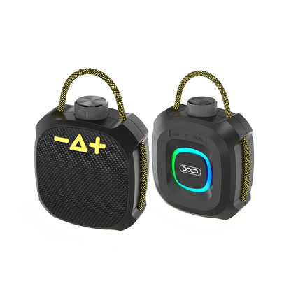 Cassa Portatile Bluetooth XO Design F77, TWS, RGB, Impermeabile, Nera