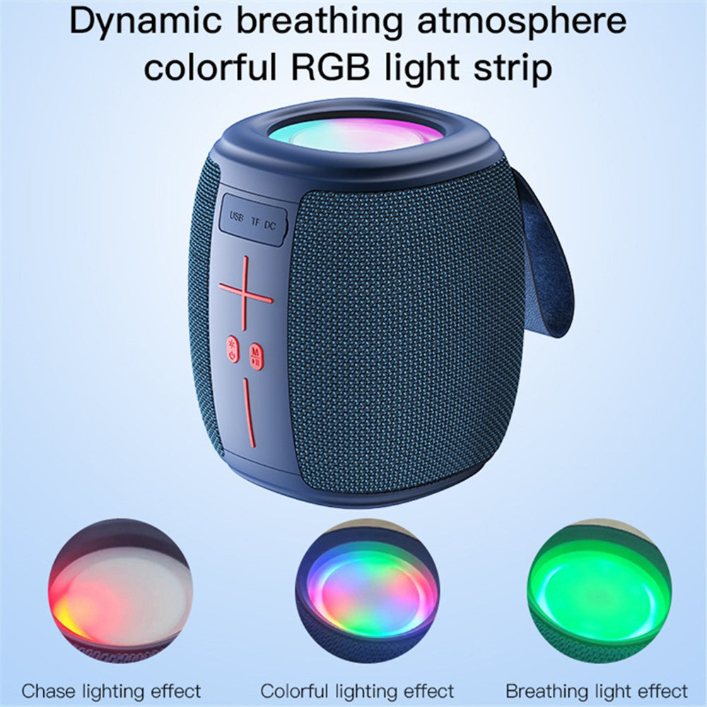 Cassa Portatile Bluetooth Yesido YSW14, 5W, RGB, Blu