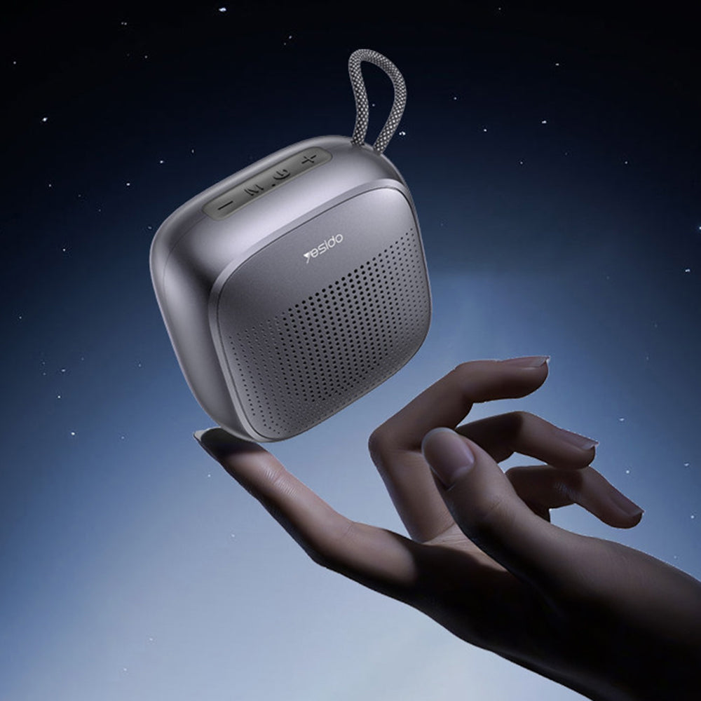 Cassa Portatile Bluetooth Yesido YSW24, 5W, Impermeabile, Nera