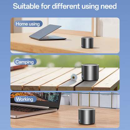 Cassa Bluetooth Yesido YSW30, 3W, Impermeabile, Nera
